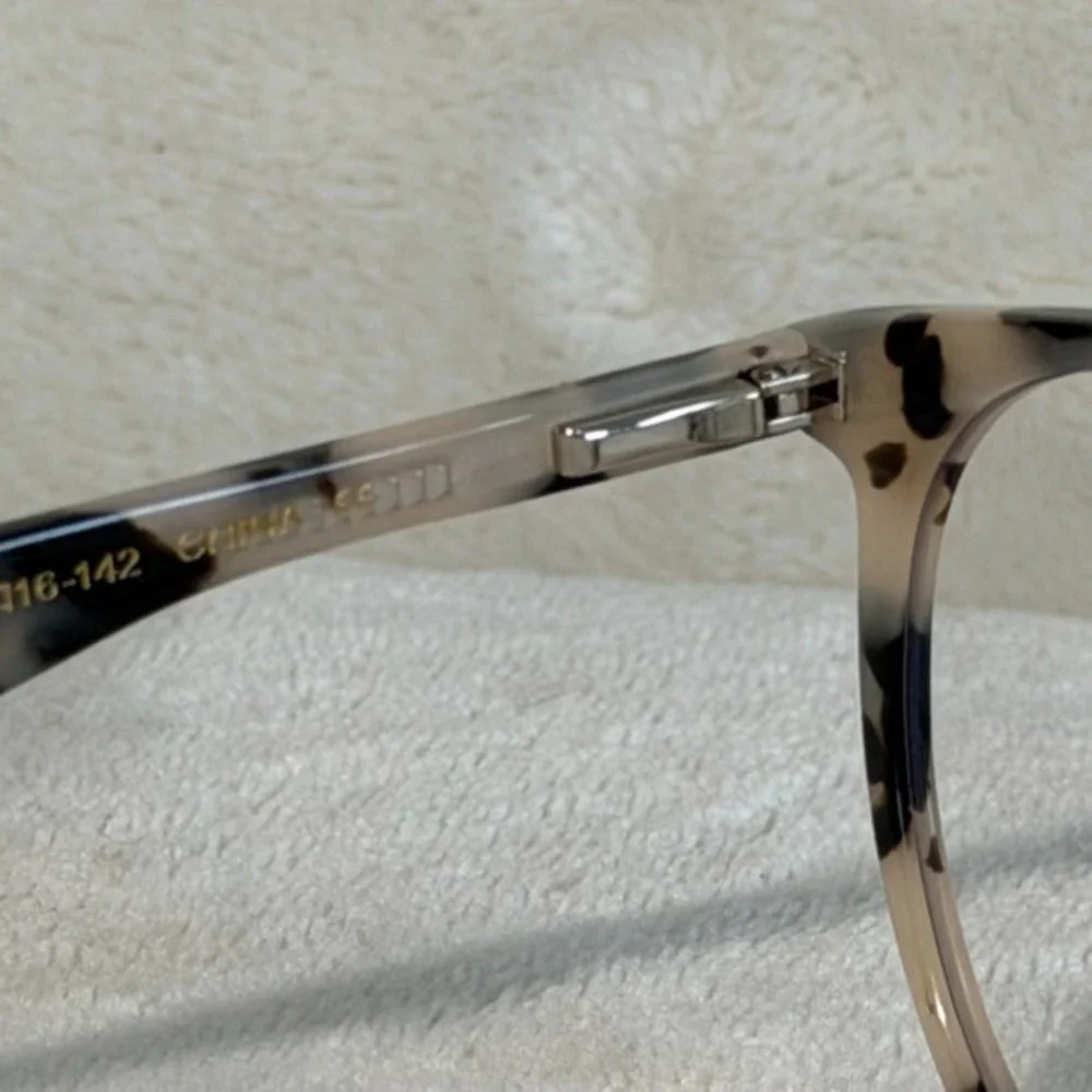 DIFF Eyewear Women Eyeglasses Frames Bella Tortoise As Is Glasses Lenses Left In